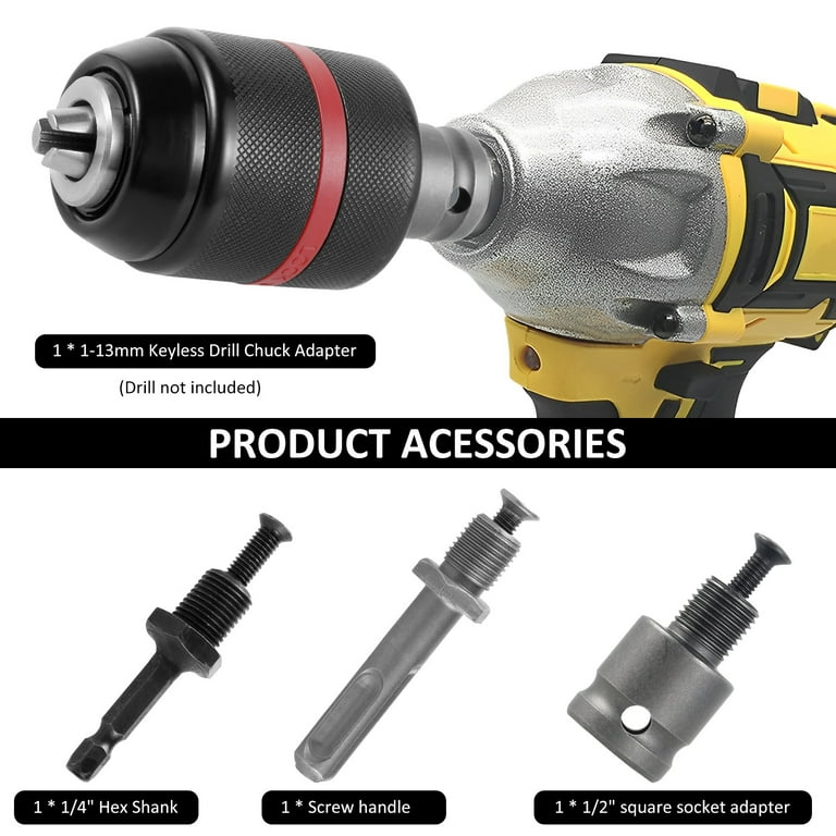 Milwaukee impact hotsell chuck adapter