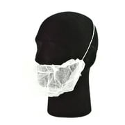 G & F Products Unisex Disposable Beard Nets 100 Pack - White