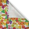 thumbnail image 6 of Ambesonne Vegetables Valance & Curtain, Smile Kawaii Veggies, 55"x36", Multicolor, 6 of 7