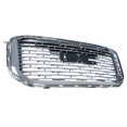 thumbnail image 3 of Fit for GMC Yukon XL / Denali (2015-2020) Front Chrome Grille, Black & Silver Chrome, 3 of 5