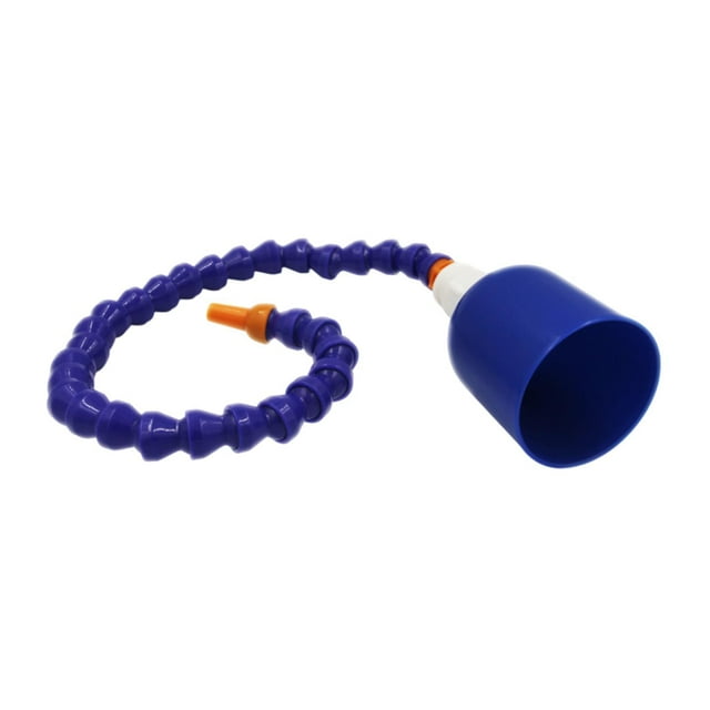 funtasica Oil Funnel for Automotive Use Easy to Use Replace Blue Transmissions Bendable Length 65cm
