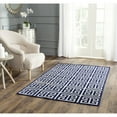 thumbnail image 1 of Safavieh Dhurries Navy/Ivory Area Rug, 1 of 4