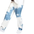 thumbnail image 5 of HUPOM Slim Fit Dress Pants For Men Mens Pants Chinos High Waist Rise Long Slim Bootcut Light Blue 3XL, 5 of 5