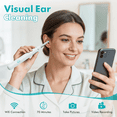 thumbnail image 3 of VIIWII Ear Wax Removal Kit with Camera, 1080P HD Wireless Otoscope Ear Cleaner with LED Light & 6 Ear Spoons, Earwax Removal Tool for iPhone & Android, 3 of 8