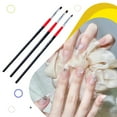 thumbnail image 3 of ZheElen art pens 3pcs set manicure drawing tools UV gel 1Set, 3 of 6