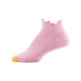 thumbnail image 4 of GoldToe Edition Women's Lettuce Edge Rib Quarter Socks Assorted, 6 Pairs, Size 6-9, 4 of 10