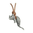 thumbnail image 1 of con colgante de gato de cadena larga Decorar Joyas exquisitas Encantos Moda para viajes Aniversario Vacaciones Regalos de cumpleaños, 1 of 9