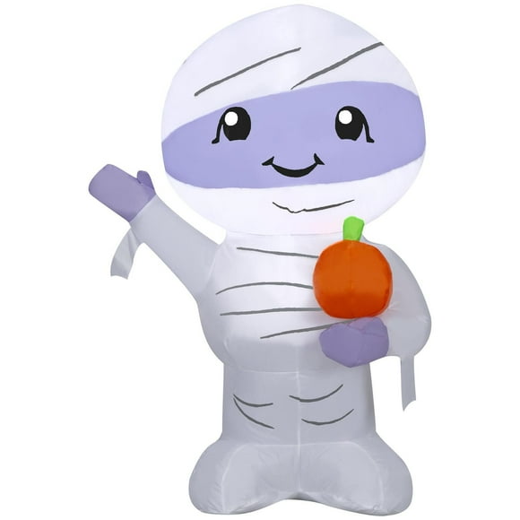 Momie mignonne gonflable d'Halloween