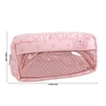 thumbnail image 3 of Aaihamo Cute Pencil Case, Stylish Polka Dots Embroidery Pencil Bag, Double Layer Large Capacity Portable Stationery Pouch for Teens Adults Office Desktop Decor, 3 of 7