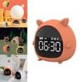 thumbnail image 1 of Despertador para , Despertador Digital para El Dormitorio de , Lindo Reloj Entrenador de para , Despertador , Naranja BLESIY lindo despertador, 1 of 6