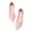 Pink, variant on 2024 Women's Flats Shoes Pointed Toe Womens Casual Comfortable Lightweight Trendy Flat Shoes Ladies Flat Shoes Solid Color Pointed Toe Flat Soft Sole Shoes Pink