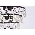 thumbnail image 3 of Ella 14 inch flush mount in black, 3 of 8
