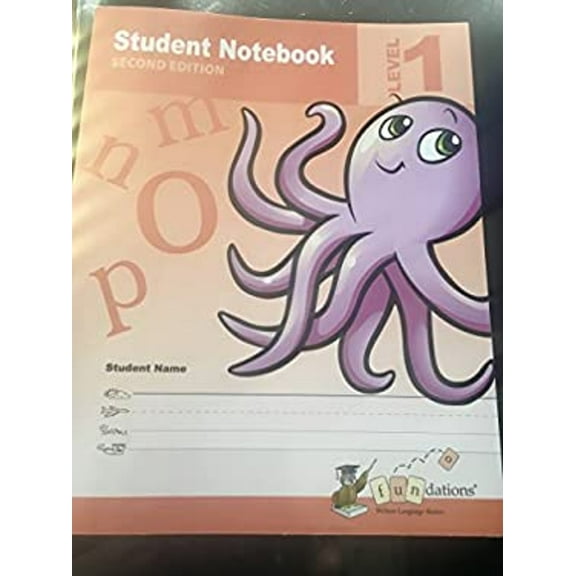 Pre-Owned Fundations Student Notebook, Level 1, Second Edition (Paperback) 1567785174 9781567785173