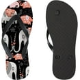 thumbnail image 3 of GZHJMY Flip Flops Slippers Cute Elephant Wedding Valentine's Day Animal Mandala Sandals for Beach Summer Shower Women Men Boy Girl Kid Summer Slippers, 3 of 5