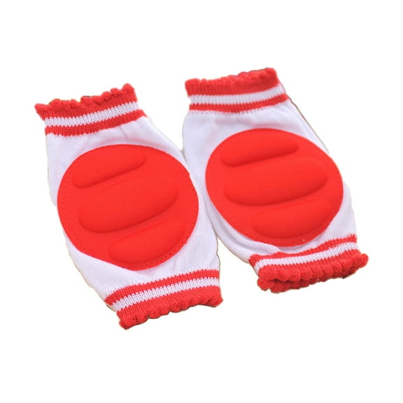 Elastic Unisex Infant Toddler Baby Knee pads-red-style1