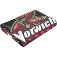 thumbnail image 6 of Norwich University Fleece Blanket, Very Soft Microfiber Flannel Blanket for Couch Warm and Cozy for All Seasons, 6 of 6