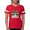Red, variant on CafePress - Power Rangers Black Range Women's Football T Shirt - Womens Football Shirt