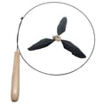 thumbnail image 1 of Cat Wand Toy Wire Elastic Fake Feather Funny Cat Teaser Toy Pet Interactive Wand, 1 of 9