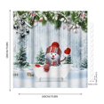 thumbnail image 1 of Décoration de Noël Rideau de Douche Décoration de Noël Rideau de Douche Série de Noël Rideau de Douche Drôle et Fou Rideau de Douche en Polyester, 1 of 3