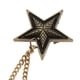 thumbnail image 3 of Broche de Pentagram Sunnimix Aleación de Tela Militar Joyería para Mujer, 3 of 8