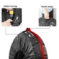 thumbnail image 7 of Tire Cover Storage Bag - Waterproof Sun-Proof Protection, Adjustable Buckle Closure, Includes Tool Pouch for Spare Wheel, 7 of 7