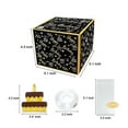 thumbnail image 6 of PPgejGEK Happy Birthday Money Box Cash Gift Pull Out Surprise Box with Cake Card Adhesive Tape 30 Plastic Bags DIY Money Roll Present for Friends Family Parties, 6 of 8
