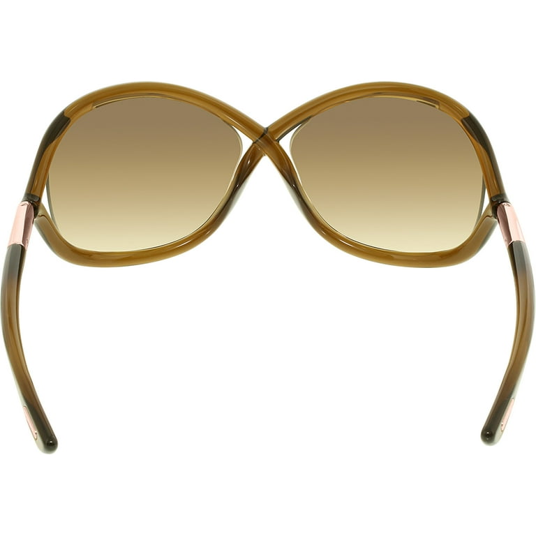 Tom Ford Men's Whitney FT0009 692 Round Sunglasses, Brown Plastic