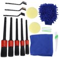 thumbnail image 2 of Nettoyant de Roue de Voiture, Kit de Brosses de Détail Portable pour Climatiseur Extérieur Intérieur Automobile, 2 of 8
