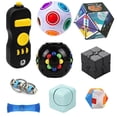 thumbnail image 1 of Set Fidget Toy SweFuncy, paquete de 10 unidades, Magic Cube Infinity Pad, 1 of 6