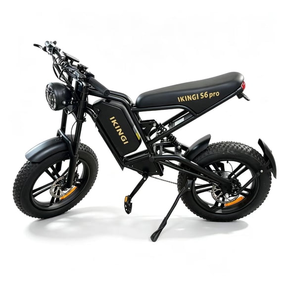 Generic Electric Bike for Adults, Peak 1500W 60V 22Ah 35MPH Ebike, 20"Fat Tire E-Mountain Bike,UL2849