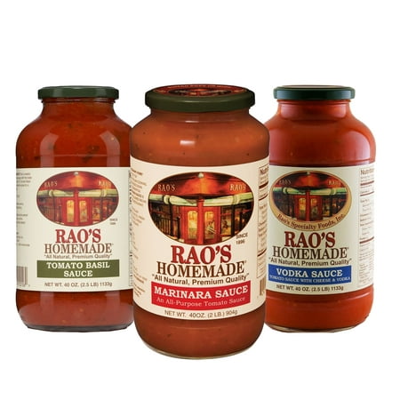 Rao's Homemade Tomato Basil Sauce, 40 oz. - 3 (The Best Homemade Tomato Sauce)