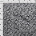 thumbnail image 3 of oneOone Polyester Spandex Black Fabric Paisleys Sewing Material Print Fabric By The Yard 56 Inch Wide-8Y, 3 of 6