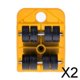 thumbnail image 1 of 2xFurniture Move Tool Transporte Pesado Shifter Rueda Móvil Deslizador Amarillo 2 piezas, 1 of 8