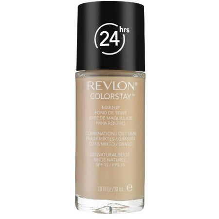 Revlon Colorstay for Combo/Oily Skin Makeup, Natural Beige [220] 1 (Best Foundation For Combo Skin)