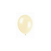 Unique Industries 56843 50 Pieces 12 inch Premium Balloons in Ivory Cream Pack of 1