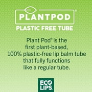 Eco Lips Candy Candy Organic Holiday Lip Balm & Conditioner, Vanilla Mint