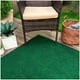 thumbnail image 3 of Koeckritz Rugs Emerald Green Indoor/Outdoor Area Rug, 6'x9', Lightweight & Durable, 3 of 6