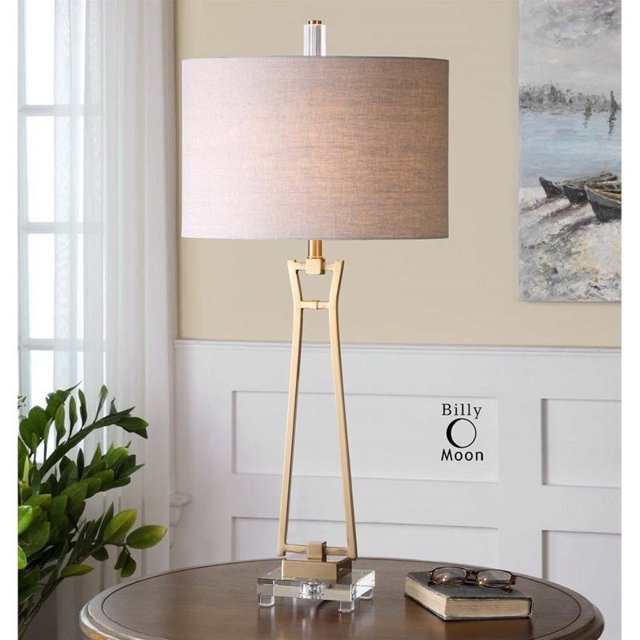 Uttermost Lampe de Table Leonidas Or