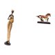 thumbnail image 5 of Estatuas de mujeres,Estatuas y esculturas africanas Tienda de estatuas de mujeres,Figura de caballo,Escultura de caballo en miniatura coleccionable,Estatua de animal de adorno de caballo de, 5 of 8