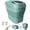Green/20-50LBS, variant on 20-30 Lbs Rice Storage Container,Collapsible Food Storage Containers with Rolling Wheel Airtight Locking Lid,Flour Storage Container with Cup and Scoop,Suitable for Food,Rice,Pet Food,Flour