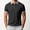 Black, variant on VgaVtl Summer Men's Polo Shirt Short Sleeve Golf Zip-Up Everyday Collared Color Block Casual Shirts for Men