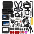 thumbnail image 1 of Juego de accesorios para GoPro Hero 10/Hero 9 negro, oGoDeal funda protectora impermeable accesorios de snorkel soporte para bicicleta Selfie Pole Head Strap para GoPro Hero 9 10, 1 of 6