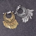 thumbnail image 4 of 2Pcs Stainless Steel Screwed Ear Gauges Tunnels Ears Dangle Tribal 6mm, 4 of 8