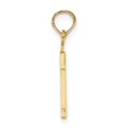 thumbnail image 2 of Auriga 14K Yellow Gold Polished Number 1 Pendant for Women (Length - 18.83 mm, Width - 4.22 mm), 2 of 6