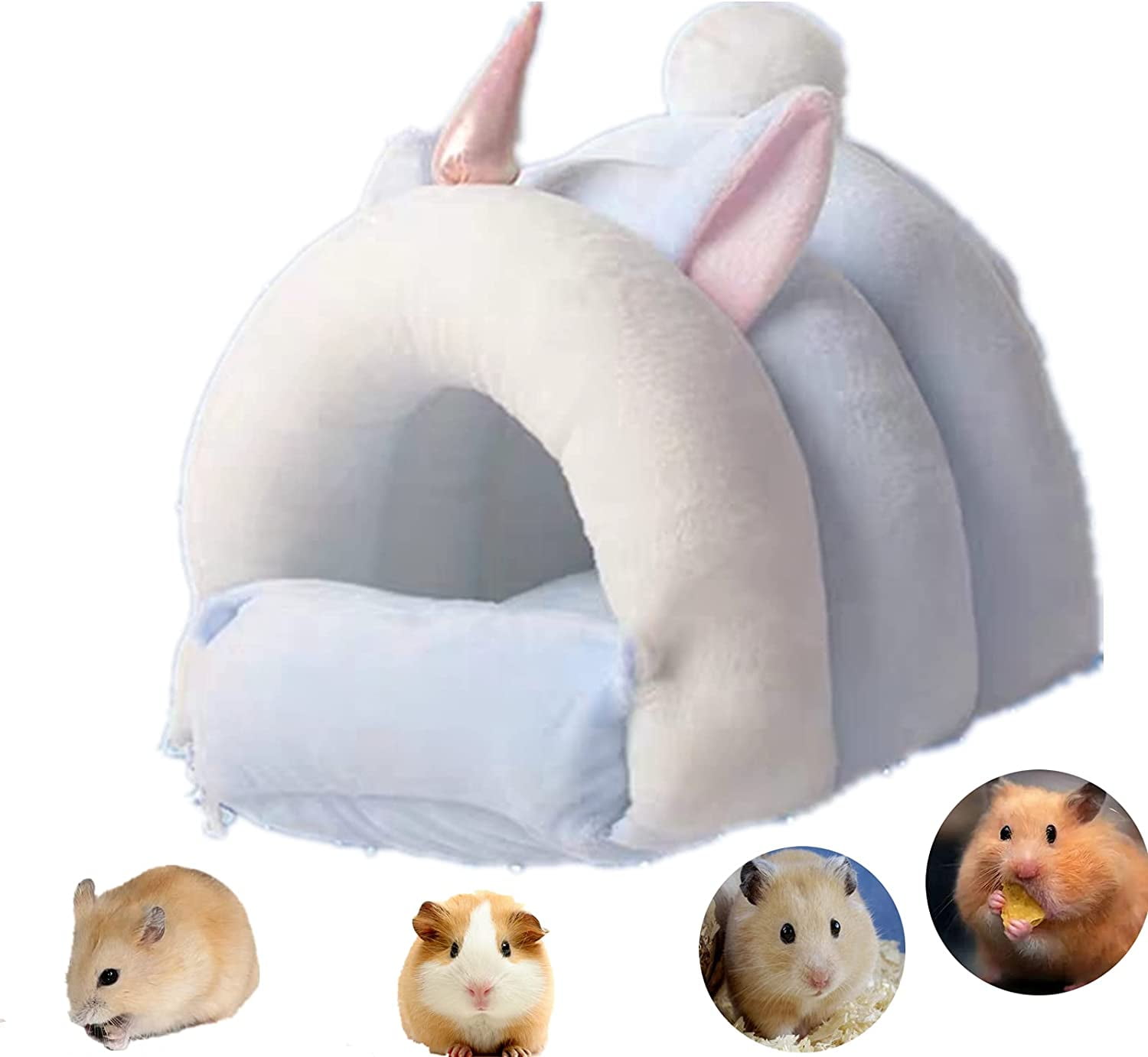 Guinea Pig Small Animal Bed Hamster Caves Cuddly Hammock Small Animal