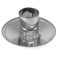 thumbnail image 5 of 4/6/8 Inch Stove Pipe Chimney Cap - Fireplaces Rain Hat, Smokeware Zinc Alloy Mushroom-Shaped, 5 of 5