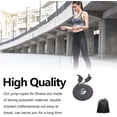 thumbnail image 3 of Flow Rope for Fitness High Performance Double Woven Workout Rope Adjustable Flow Jump Rope for Men Women Training Indoor Outdoor Cardio Exercise Rope for beginner（Black）, 3 of 6