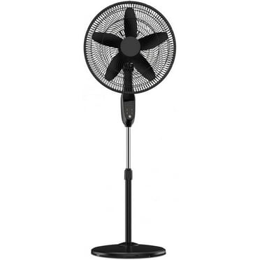 Pelonis PELONIS PFS45A5BBB 18 in 5-Speed Remote Control Oscillating Pedestal Fan