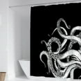 thumbnail image 1 of Guardoinrt Polyester Premium For Luxurious Feel Decor Shower Curtain For Bathroom Easy To Install HD Printing YL490-2, 1 of 6