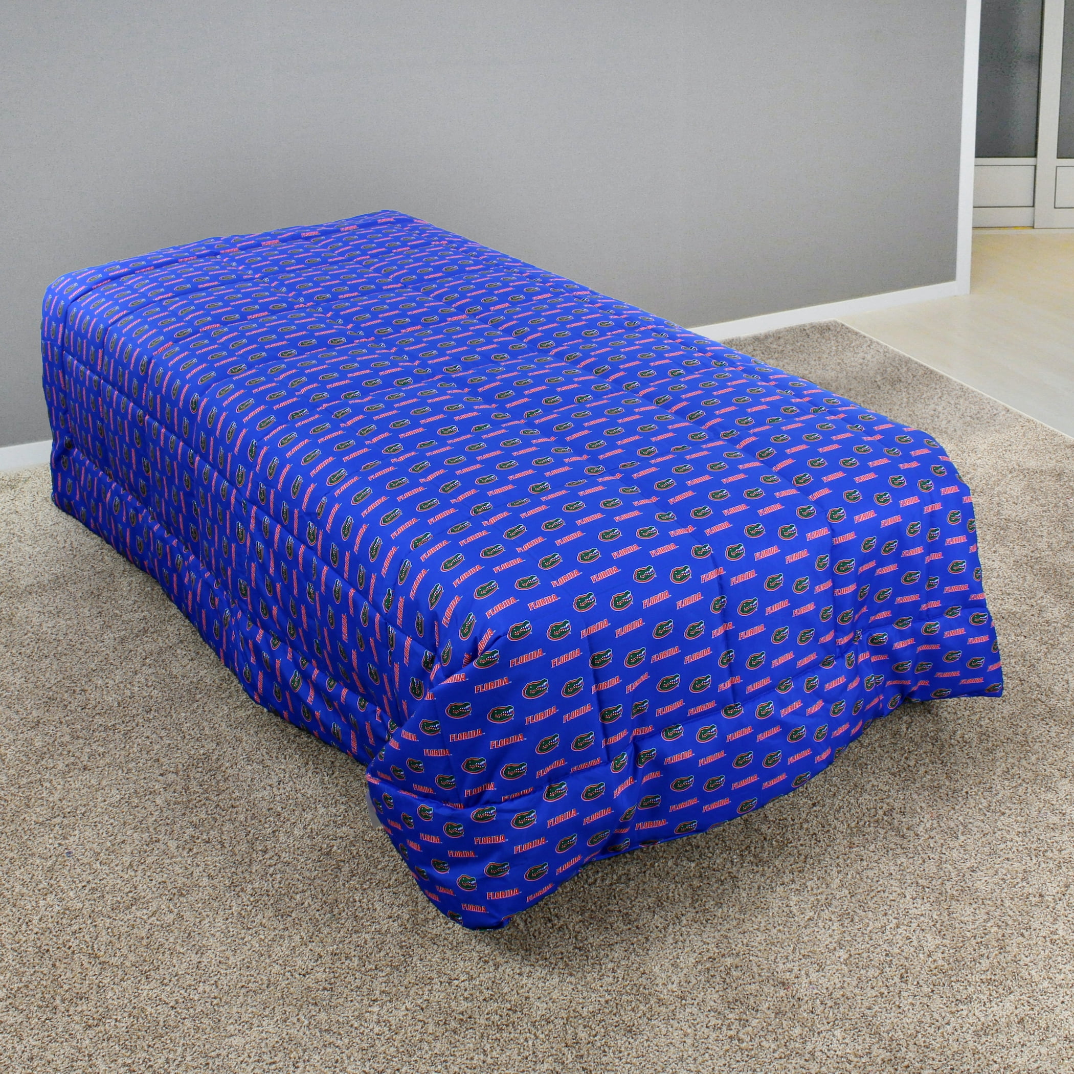 Florida Gators Reversible Big Logo Soft and Colorful Comforter, Twin